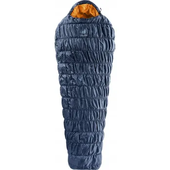 Spacák Dámský spacák Deuter Exosphere -6 SL (175 cm) - inkoustová/javorová, levý zip