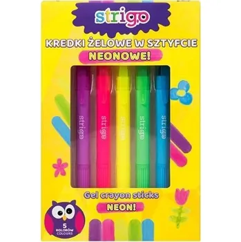 Pastelka Gelové Pastelky Strigo 5 ks