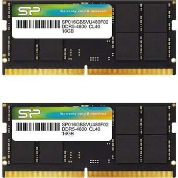 Operační paměť Paměť RAM Silicon Power 32 GB SODIMM DDR5-4800 CL40 pro notebooky