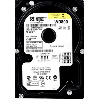 Interní pevný disk Pevný disk Western Digital Caviar WD800BB 80GB PATA (IDE/ATA) 3,5"