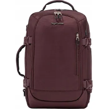 Batoh multifunkční WINGS Příruční zavazadlo cestovní městský MAROON hnědý