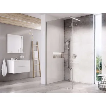 RAVAK - Walk-In Sprchová stěna Walk-In Wall 100x200 cm, chrom/čiré sklo GW9WA0C0SZ1