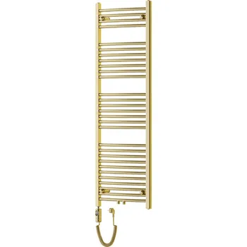 Radiátor MEXEN/S - Ares radiátor + topná tyč 1500 x 500 mm, 600 W, zlatá W102-1500-500-2600-50