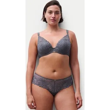 Podprsenka Chantelle Podprsenka s kosticemi Fleurs C12M20 Šedá 70E
