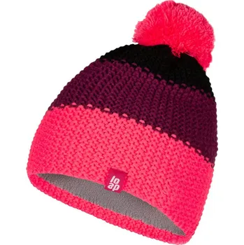 Čepice Dětská zimní čepice LOAP Zonko růžová Velikost: 46-48