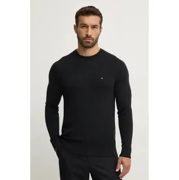Pánský svetr Svetr Tommy Hilfiger MW0MW36535 černá 99X, vel. M