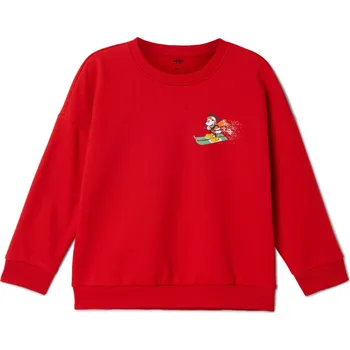 Chlapecká mikina 712577 - Tchibo - Dětská mikina »Mickey and Friends« - pro ženy - vel. 86/92 - barva: modrá