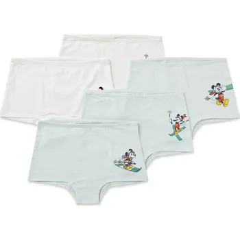 Dívčí spodní prádlo 717968 - Tchibo - Dívčí kalhotky »Mickey and Friends« - pro dívky - vel. 110/116 - barva: modrá/s potiskem