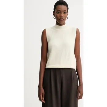 Dámská vesta Vlněná vesta Sessun 25109018 béžová 01X, vel. L