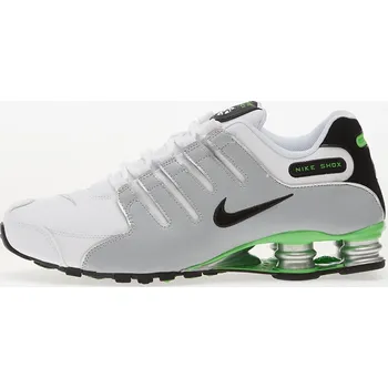 Pánské tenisky Tenisky Nike Shox Nz White/ Black-Metallic Silver-Green Pulse EUR 46