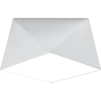 Stropní svítidlo HEXA 25 bílá moderní PVC do kuchyně, obýváku nebo ložnice Sollux
