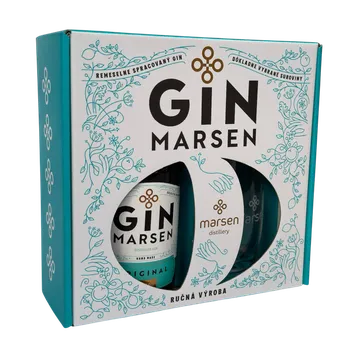 Gin Gin Marsen Original 42% 0,7l v dárkovém balení se skleničkou