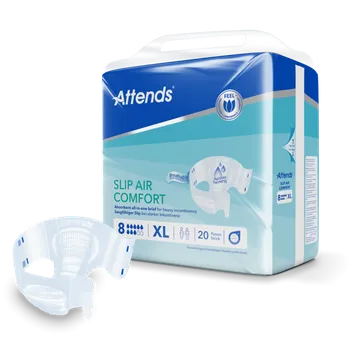 Inkontinenční kalhotky Attends Slip Air Comfort 8 XL—Kalhotky absorpční plenkové 20 ks