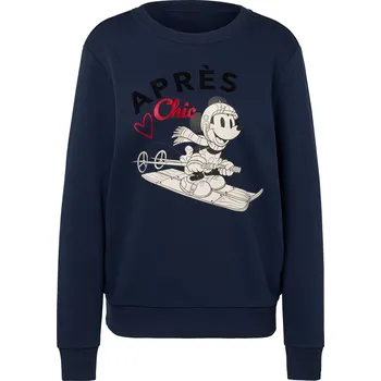 Pánská mikina 722357 - Tchibo - Mikina »Mickey Mouse« - pro ženy - vel. XXL 52/54 - barva: modrá/s potiskem