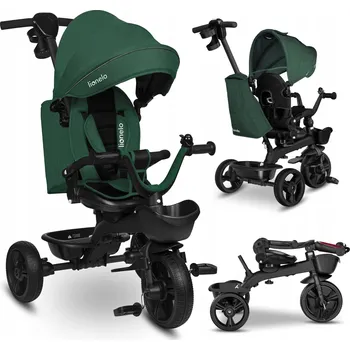 Odrážedlo Tříkolka Lionelo LO-KORI GREEN EMERALD