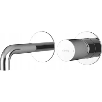 Vodovodní baterie Umyvadlová baterie pod omítku Sapho stříbrná