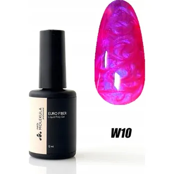 Lak na nehty Molekula Euro Fiber Gel W10 Astral Light, 12 ml