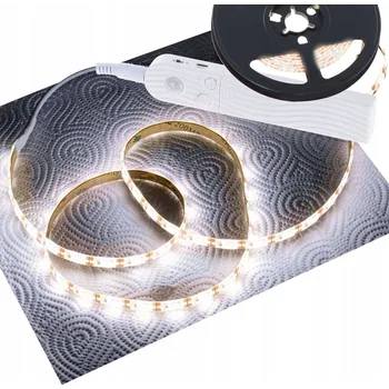 LED osvětlení LED pásek na baterie USB s pohybovým senzorem 1M teplá bílá - vysoká kvalita