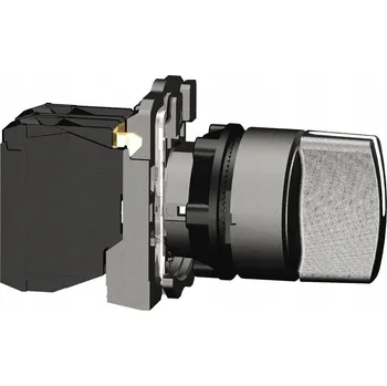 vypínač Schneider Electric Harmony XB5 Dvoupolohový přepínač černý plastový, XB5AD21