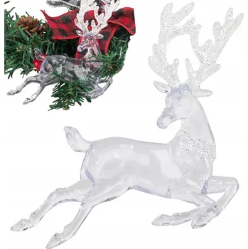 Vánoční dekorace SOB ZÁVĚSNÁ OZDOBA NA STROMEČEK VÁNOČNÍ DEKORACE NA VÁNOČNÍ STROMEČK SE TŘPYTKAMI TŘPYTKAMI