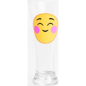 Sklenice Sklenice na pivo EMOTIKONKA RUMIENIEC 300 ml