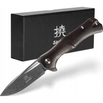 Kuchyňský nůž Nůž Shiori Mori ocel, hladké dřevo, 9,00 cm