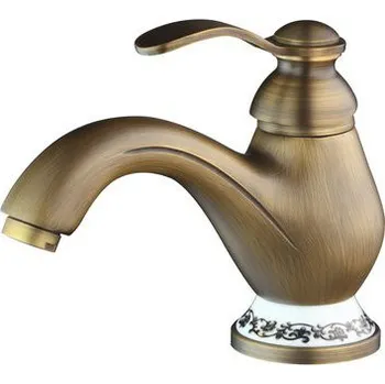 Vodovodní baterie Umyvadlová Baterie BATERIE retro kartáčovaná mosaz PROTOGENA LAUFERI