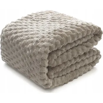 Přehoz na lůžko Deka 160x200 Mikrovlákno Teplá Dekorativní Přehoz na Postel Cristian