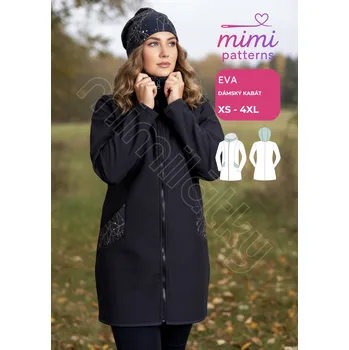 Dámský kabát Dámský komerční střih, Kabát, Eva - Projektor (A0)