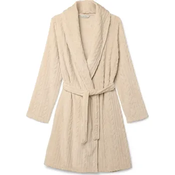 Dámský župan 715785 - Tchibo - Měkoučký župan - pro ženy - vel. L 44/46 - barva: béžová