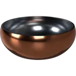 Miska Dog Fantasy s dvojitou stěnou rosegold 16cm 800ml