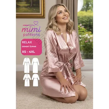 Dámský župan Dámský komerční střih, Župan, Relax - Projektor (A0)