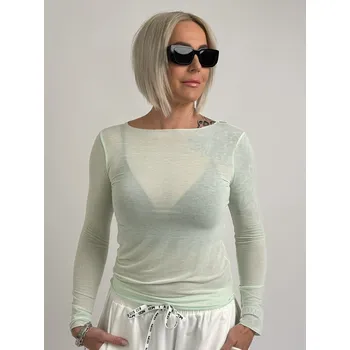 Dámské tričko Voga Móda Mintové triko s kašmírem CASH Mint, UNI XS-L