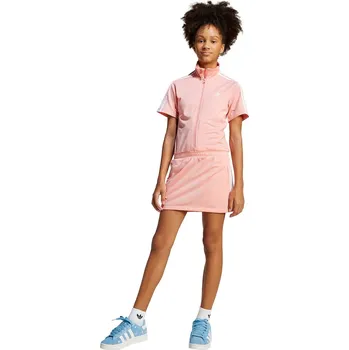 Dívčí šaty Dívčí šaty adidas Originals JD3534 oranžová 32X, vel. 170