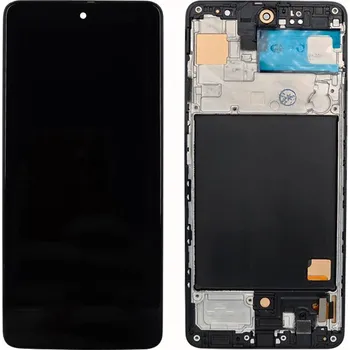 Telefonní příslušenství Displej Samsung Galaxy A51 Incell + Rám + Dotyková plocha