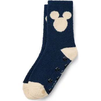 712686 - Tchibo - Dětské měkoučké ponožky »Mickey Mouse« - pro ženy - vel. 31-34 - barva: modrá