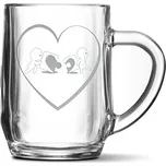 Sablio Půllitr Puzzle love: 0,5