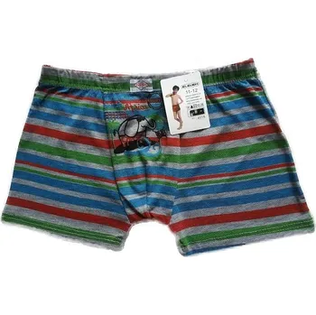 Elevek Chlapecké bavlněné boxerky slon 4016 Barva: šedá, Dětská velikost: 15-16 let