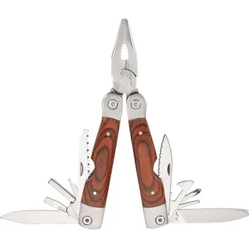 Multifunkční nůž CJH Power-Tool, Pakkawood, bity