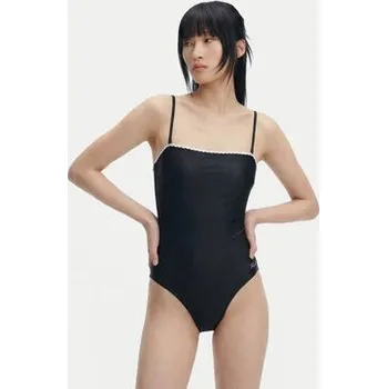 Dámské plavky KARL LAGERFELD Jednodílné plavky B1W46021 Černá M