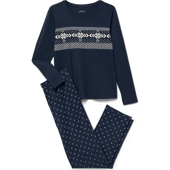 Dámské pyžamo 715854 - Tchibo - Pyžamo - pro ženy - vel. M 40/42 - barva: modrá