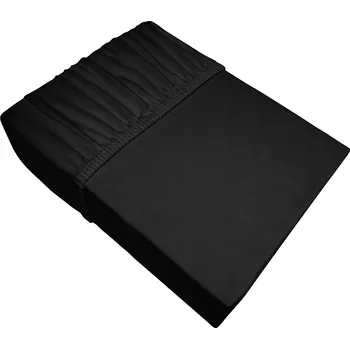 Prostěradlo Prostěradlo Jersey s gumou 160x200 Bielbaw černé