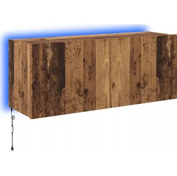 Televizní stolek TV wall cabinet Staré dřevo 100 x 35 x 41 cm kompozitní dřevo