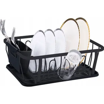 Odkapávač na nádobí ODKAPÁVAČ NA NÁDOBÍ S TÁCEM A ODKAPÁVAČEM NA PŘÍBORY