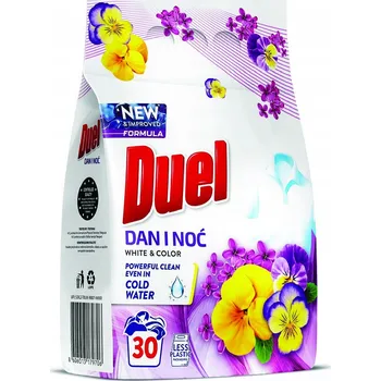 Prací prostředek Prací prášek Duel Den a noc / maceška rolní 2,7 kg