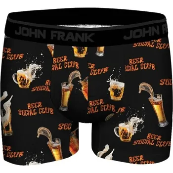 Pánské oblečení Pánské boxerky John Frank z micromodalu, Dle obrázku XXL i321_119107-468080