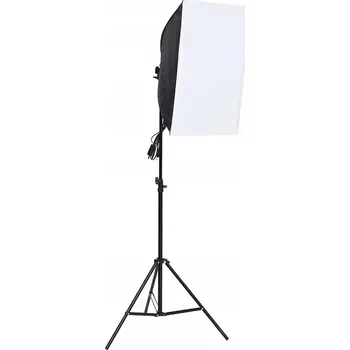 Lampička Profesionální LED studiová lampa 13W se stativem, výška 78-230 cm, 5500K