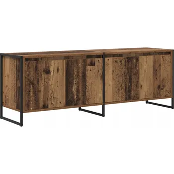 Televizní stolek TV stolek Staré dřevo 140 x 36 x 49,5 cm