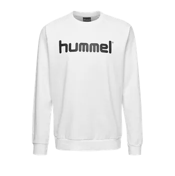 Dámská móda Mikina Hummel GO KIDS COTTON LOGO SWEATSHIRT 203516-9001 Velikost XL (165-176 cm)