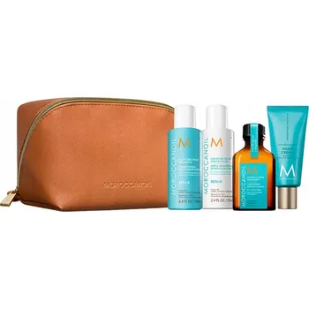 Kosmetická sada Moroccanoil Sada Kosmetiky pro Obnovu Vlasů + Kosmetická Taštička DÁREK!